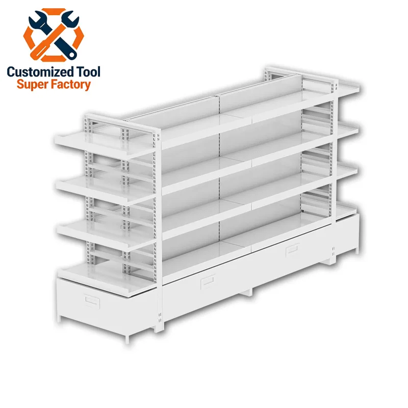 Various Styles Supermarket Display Shelf Store Shelves Rack  Display Stand for Gondola Shelving
