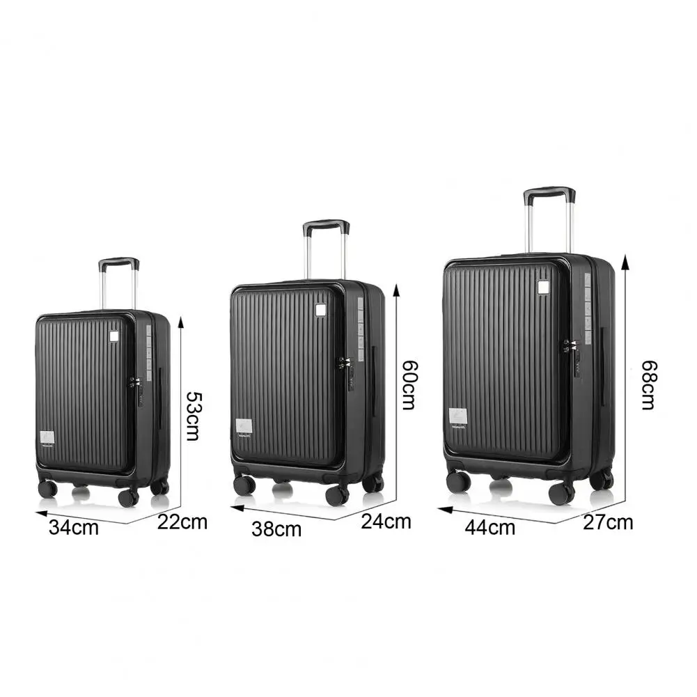 Lightweight Hard Shell Luggage 3-piece Hard Shell Suitcase Set with Tsa Lock Expandable Design Silent Spinner Wheels