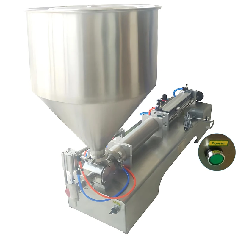 

Filling Machine Horizontal Carton Bottles Glass Peanut Butter Chocolate Sauce Autumn Pear Paste Filling Machine