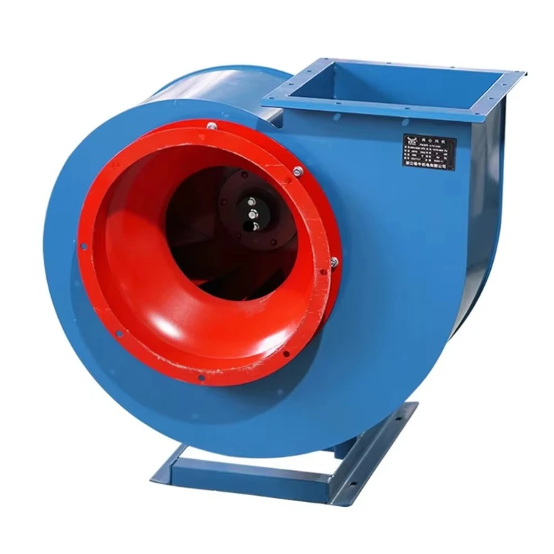 

380V centrifugal industrial fan | 20,000 cubic meters/hour, hot air heater blower | Freestanding, stainless steel