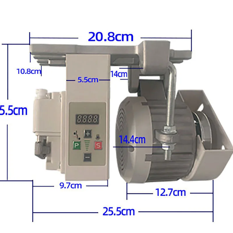 550W Household Sewing Machine Energy-Saving Motor Modification Silent Integrated Foot Pedal Electric 220V Speed Regulating Motor