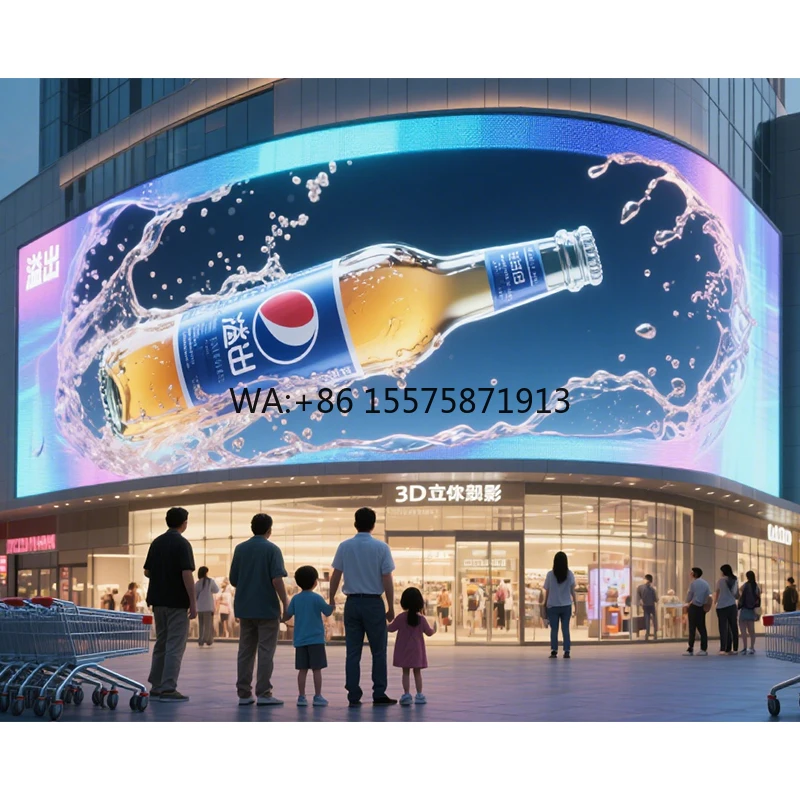 

Высокое качество P6 P8 P10 водонепроницаемый цифровой светодиодный экран фиксированный открытый 3D рекламный щит рекламный видео настен