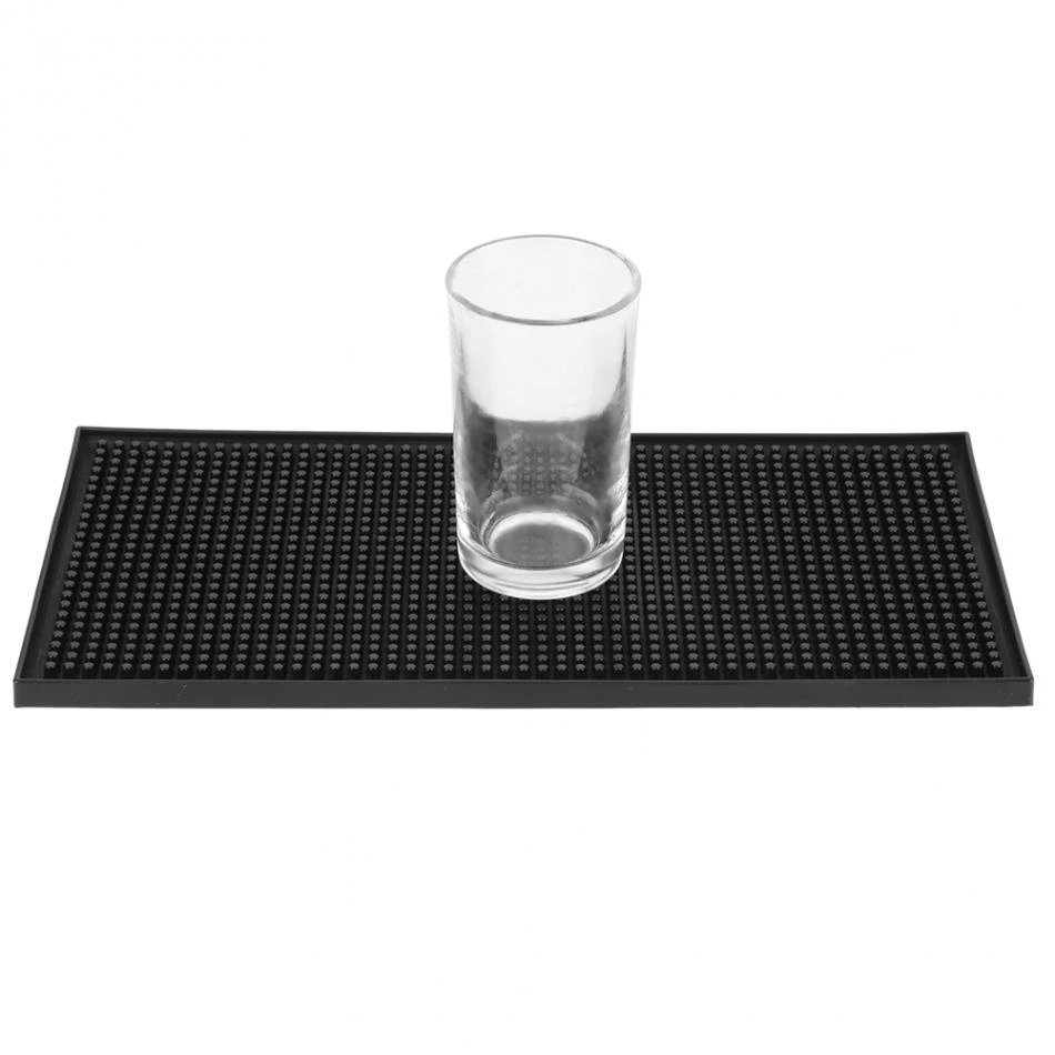 Rubber Service Bar Mat Heavy Duty Home Bar And Rubber Drip Mats Cocktail Bartender Tea Cup Mug Set Waterproof Kitchen Placema image 3