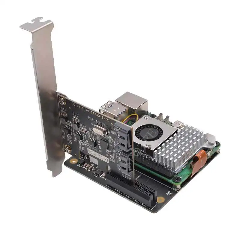 carte-d'extension-rpi5-x1010-emplacement-pcie-ffc-vers-pcie-x4-compatible-multi-pcie