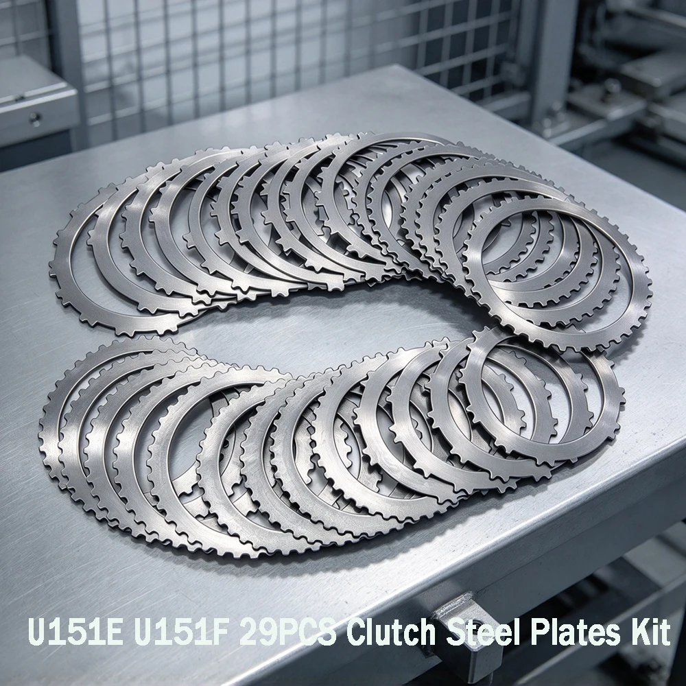 Auto Transmission U151E U151F Clutch Steel Plate Disc Kit 29Pcs For Toyota Camry 3.0 Lexus RX300 Gearbox Repair Steel Sheets Set
