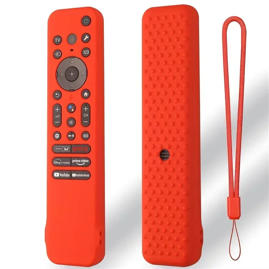 For Sony RMF-RMF-TX811U/RMF-TX910U/TX810U Remote Control Protective Silicone Case Cover Shockproof Anti-Slip Sleeve