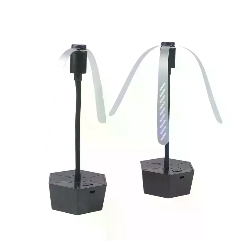 1PCS Flexible Fly Repellent Fans For Outdoor Table Top Tables Battery Type Fly Fan For Food Keep Flies Away