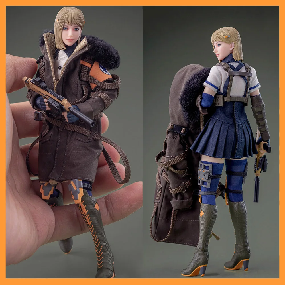 متوفر I8toys I8-72c323 1/12 مقياس كاثرين جيب المجموعة الرسمية مجموعة كاملة المنقولة دمية 6 ''أنثى نموذج لجسم لعبة
