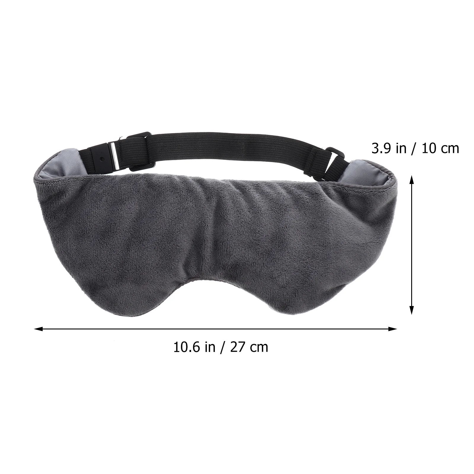 

1Pcs Gravity Eye Mask Adjustable Elastic Heatable Blindfold for Sleep Relief Eye Fatigue Blackout Nap Home Travel Hotel Use