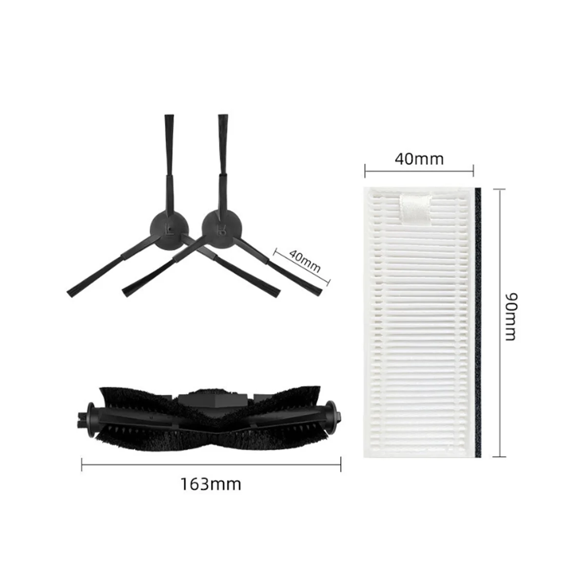 Pièces de rechange pour aspirateur robot Pro, accessoires pour G8000
