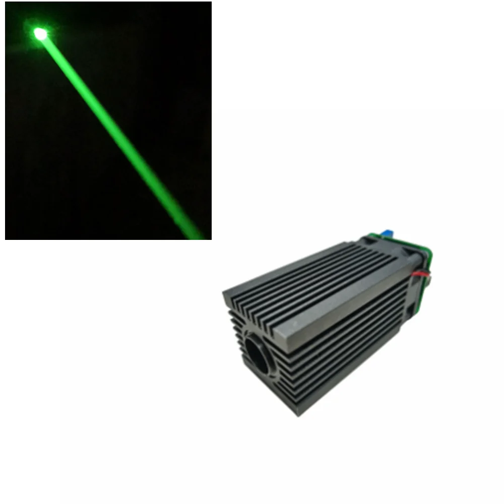 

Coarse beam 520nm 1.5W green laser module highway warning laser light