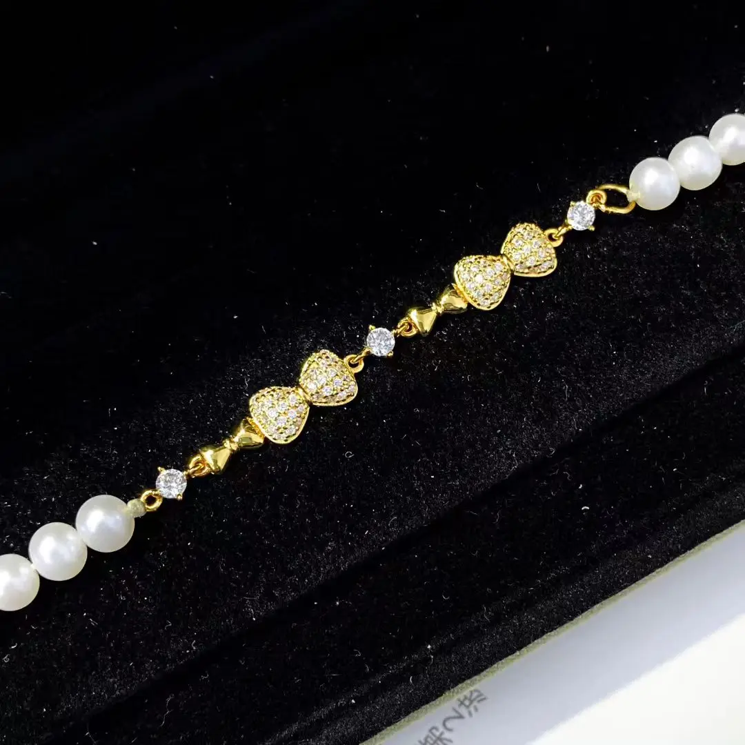 

Оптовая продажа DIY стерлингового серебра 925 пробы кулон ожерелье браслет застежка крючок аксессуары для жемчуга 5-9 мм 5 шт./лот