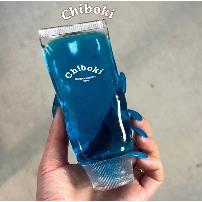 In-stock Chiboki Jam Toothpaste Series Handmade Squeeze Balls Thin Skin Malleable Non-Rebound Vaseline Feel Stress Relief Toys