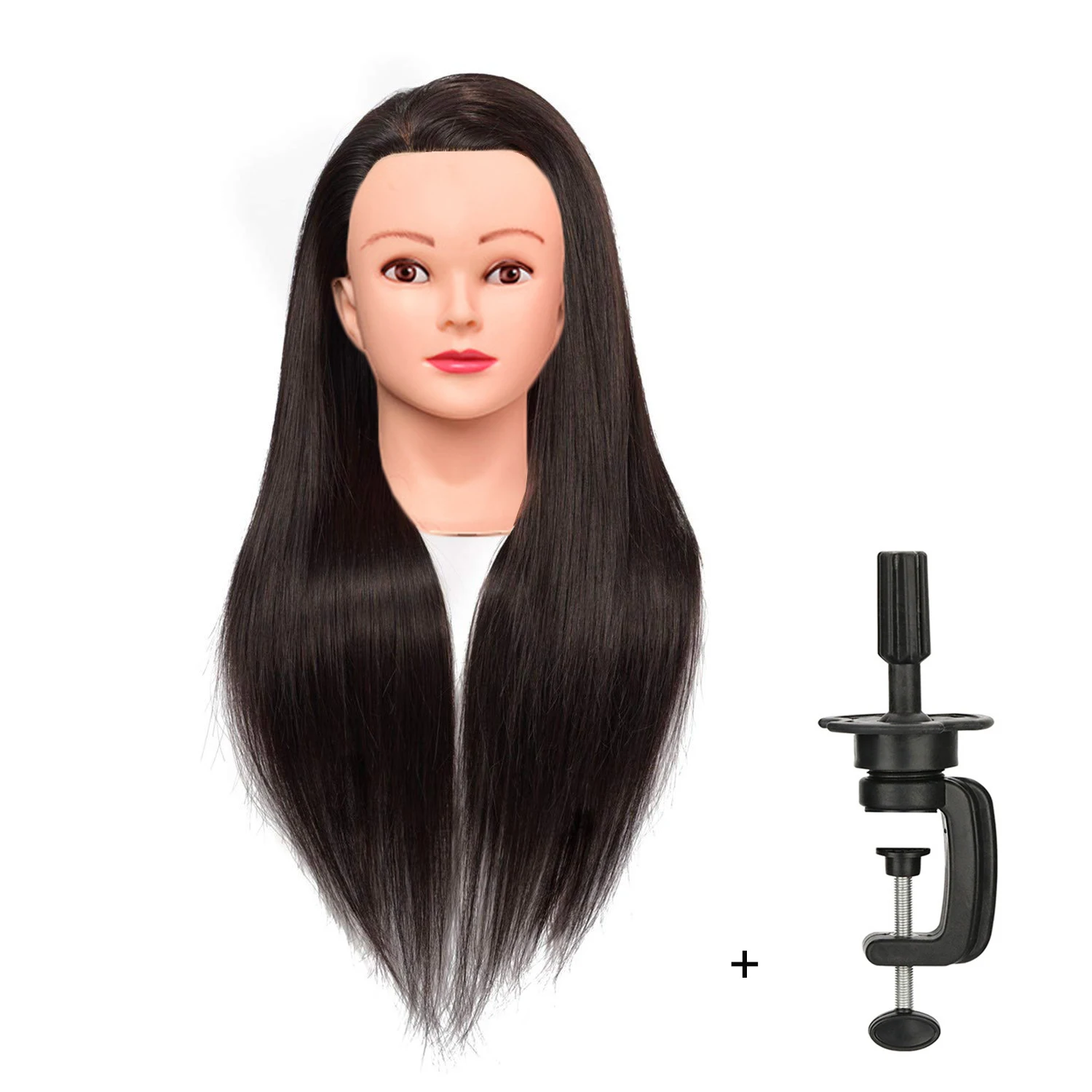 Realistic Wig Display Head, 54cm Circumference