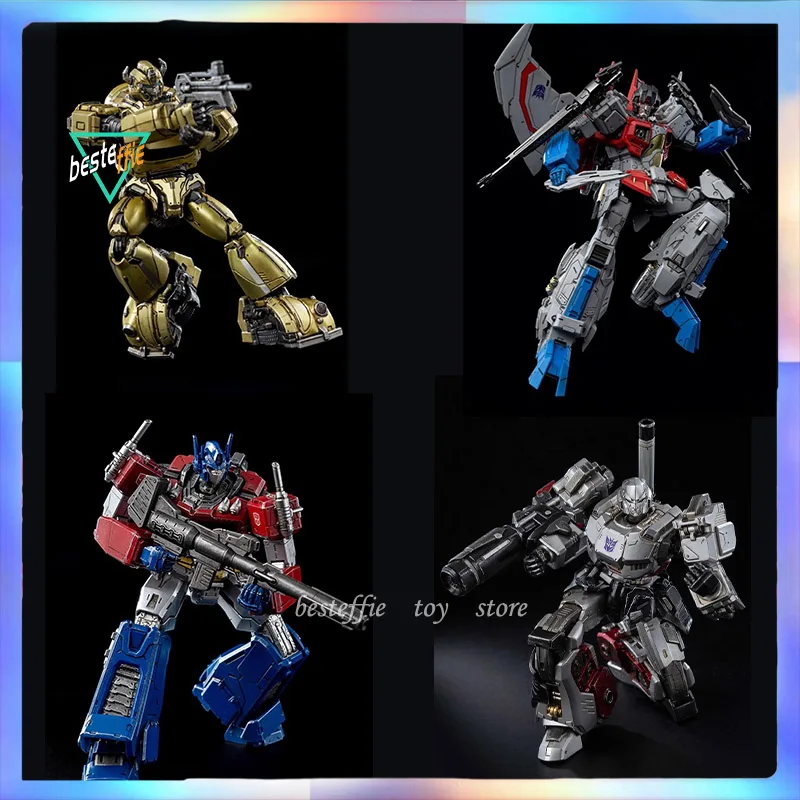 Threezero Transformer Anime rysunek 18cm Mdlx Bumblebee Optimus Prime czerwony pająk Megatron figurki chłopiec urodziny zabawki prezent