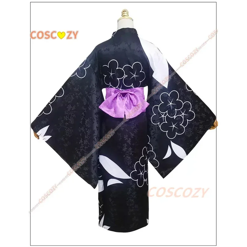 

qq681Марин Косплей Костюм Аниме My Dress Up Darling Marin Kitagawa Милое Черное Кимоно Костюм Хэллоуин Униформа