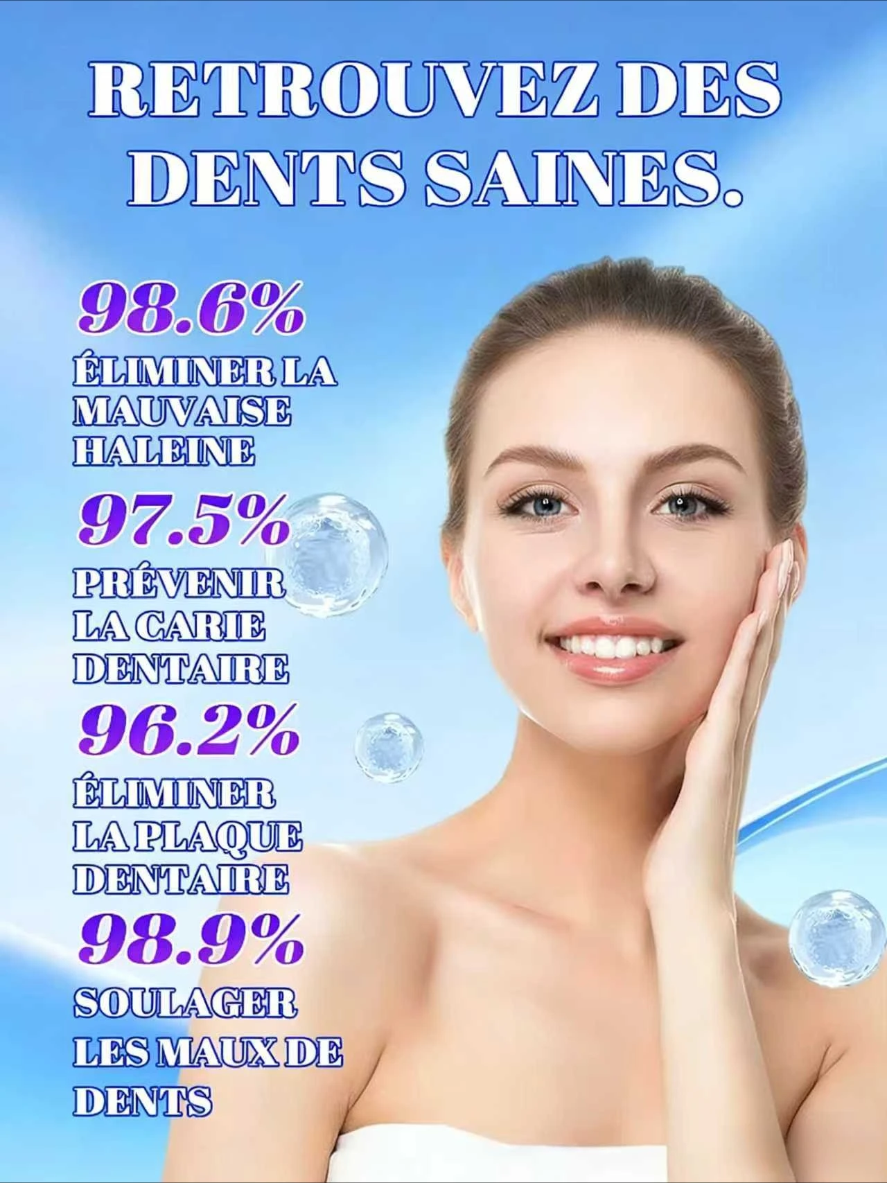 CLEANs TEETH, FREsHENs BREATH, CONTAINs NATURAL EXTRACTs, Gentle and effective
