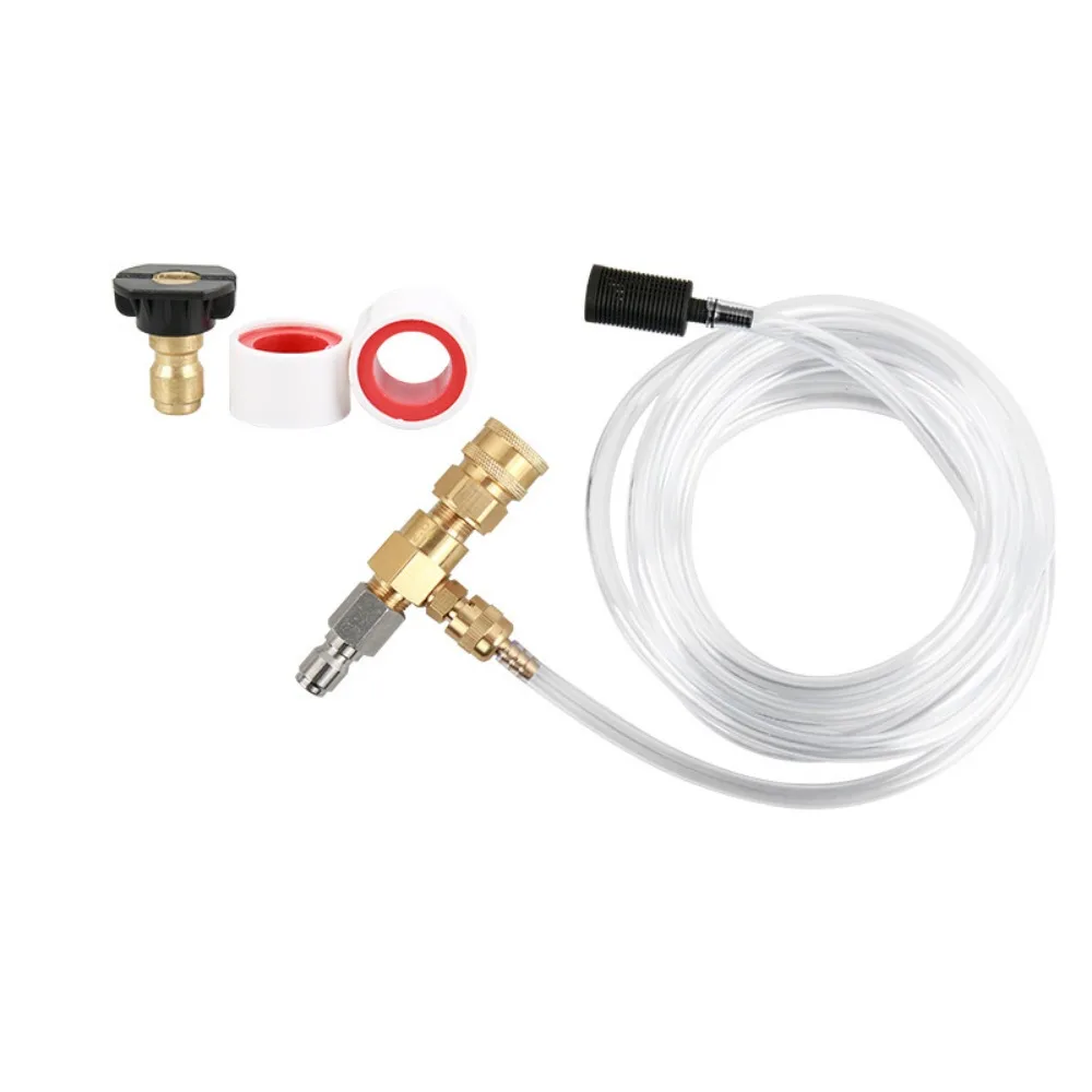 3/8 Quick Connect Adjustable Siphon Valve For Car Wash & Garden Watering Soap Dispenser