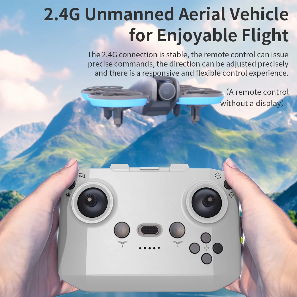 Xiaomi E69 Mini Drone HD Camera Obstacle Avoidance Aerial Photography Brushless Professional Dual Camera with Screen Quadcopter