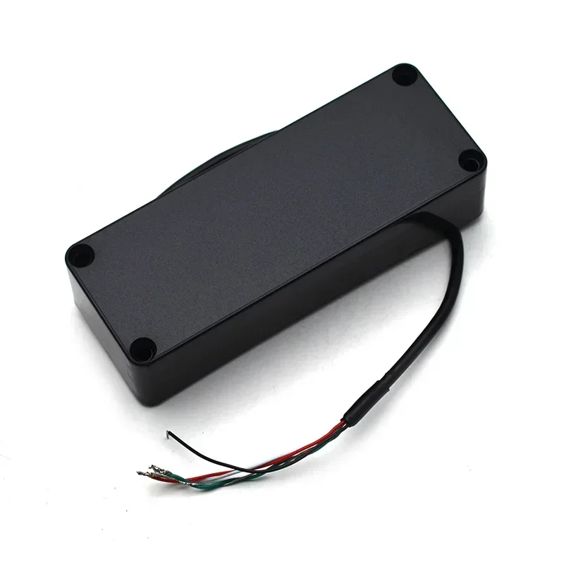 

Герметичная мыльница, 4-отверстие, 5-струнный звукосниматель для бас-гитары, двойная катушка 104,5x38 мм с керамическим магнитом, необходимый аксессуар для музыкантов