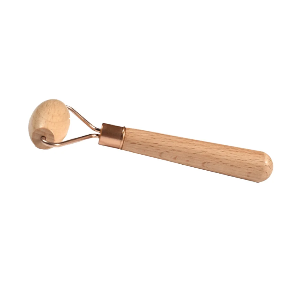 

Wooden Face Massage Roller Smooth Easy Wash Face Tool for Neck Back Eye Beauty Rolling Massager Eye Beauty Roller