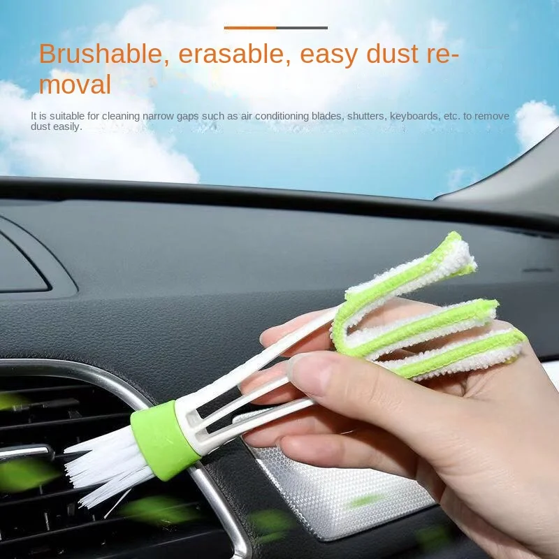 

Car air outlet cleaning brush Blinds cleaning brush Air conditioner cleaning brush Soft brush car interior cleaning tools Auto p