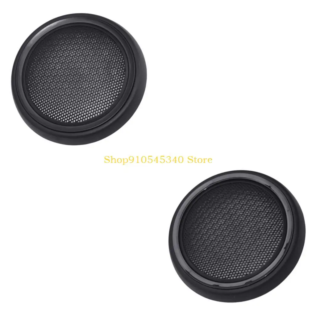 U2JA Round Door Speaker Trim Cover Part 51412753333, Replacement Piece for Interior Panel Repair and Routine Service