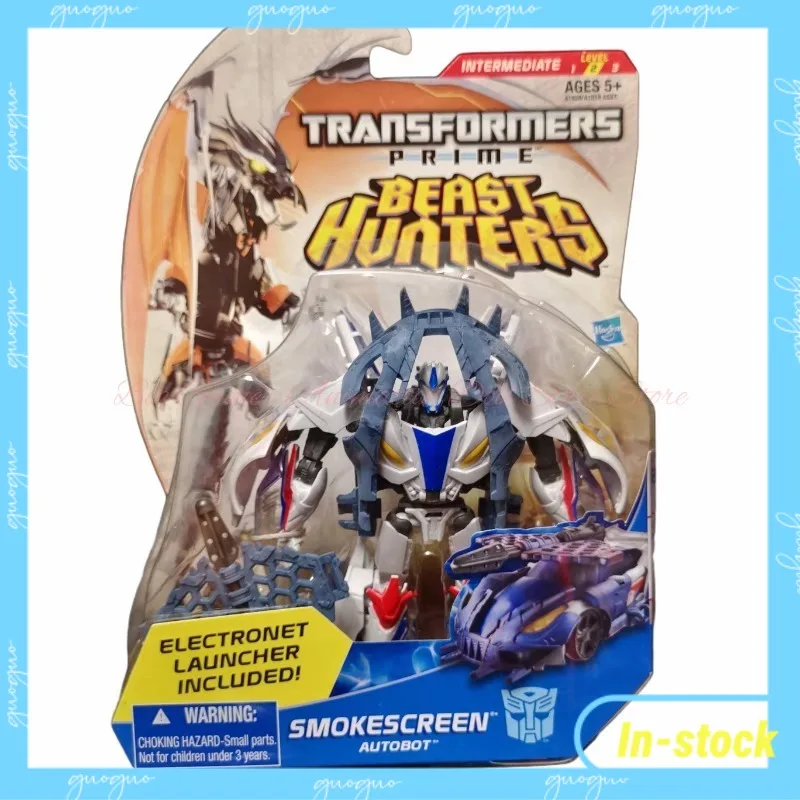 

Hasbro Transforming Toys Prime Beast Hunters Deluxe Class Smokescreen Action Figure