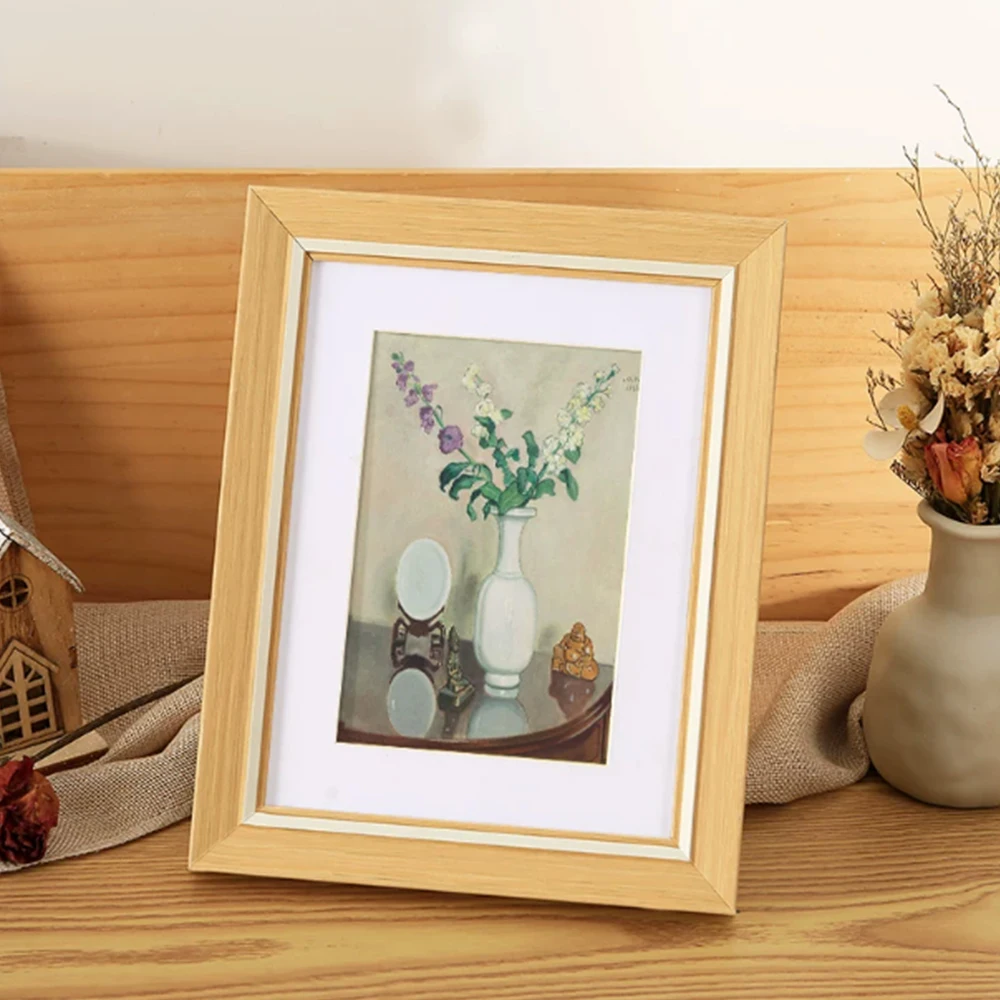 Vintage Wooden Photo Frame 5/6/7/8/10/11/12/A4 Inch High-End Photo Frame Suspension Dual- 4608 Models  Used For Home Decoratio