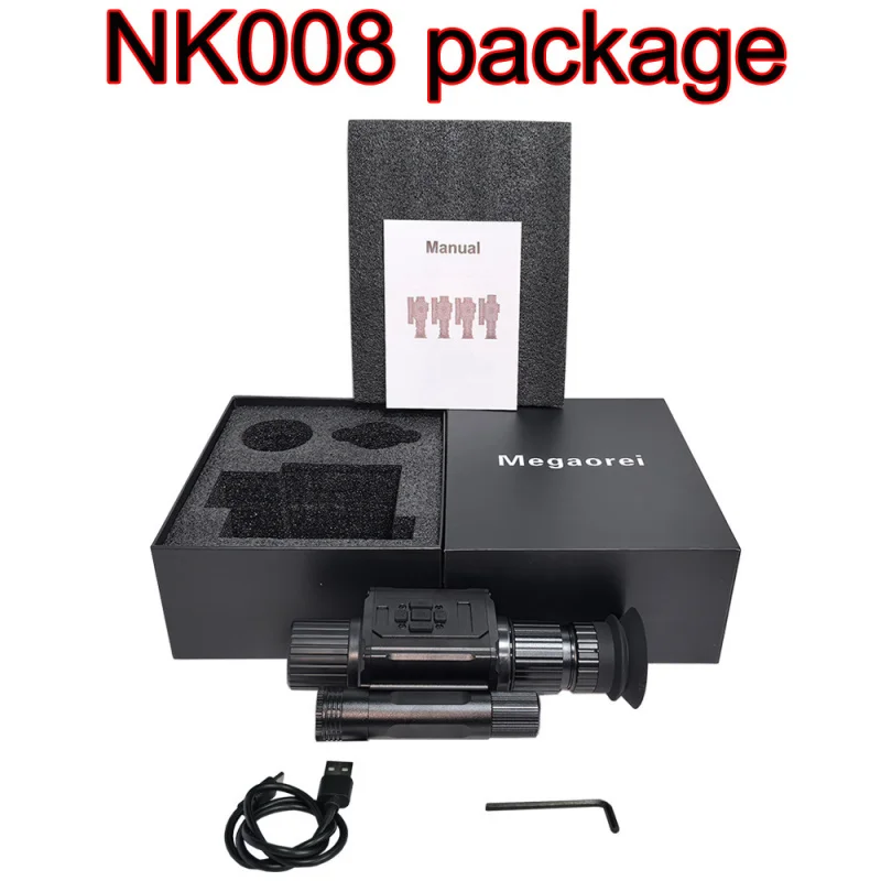 Telescope outdoor hunting K008 infrared high-definition photography and video night vision device ❄️