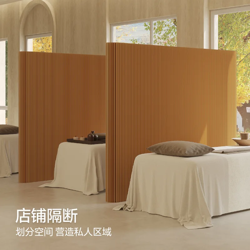 Waterproof And Moisture-proof Outdoor Available Folding Deformable Partition Paper Screen Independent Anti-privacy Partition Wal