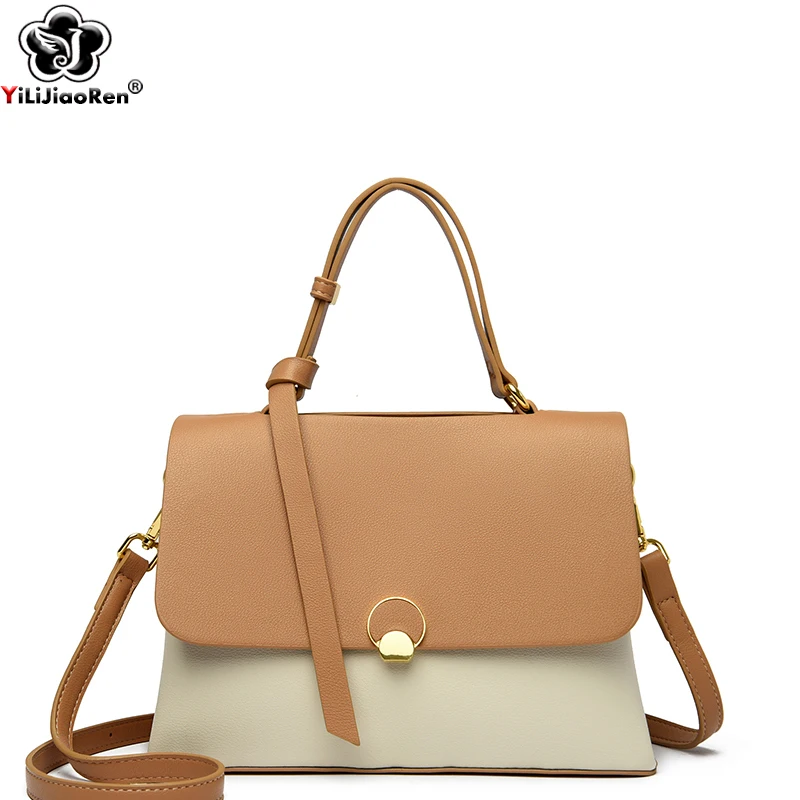 Fashion Handbag Women Elegant Crossbody Bag Female Simple Ladies Shoulder Messenger Bags Designer High Quality Leather Hand Bags