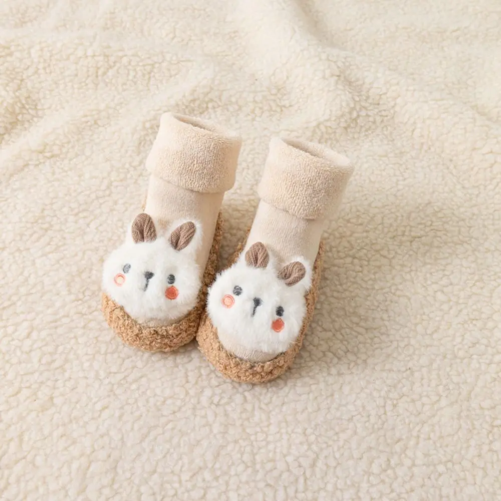 Cute Cartoon Design Walker Shoes Soft Non-Slip Socks Shoes Wear-resistant Breathable Unisex Floor Sneaker Walking Practice