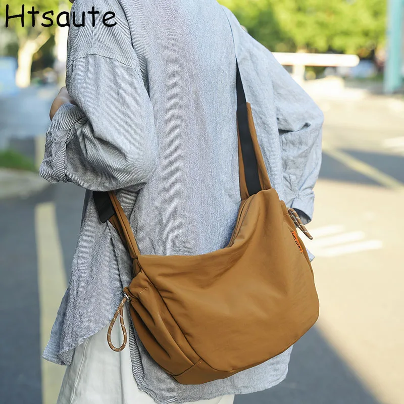 

Casual Large Capacity Casual Nylon Women Shoulder Bag Korean Style Hobos Bag Youth Crossbody Shoulder Bag Handbag Top-handle