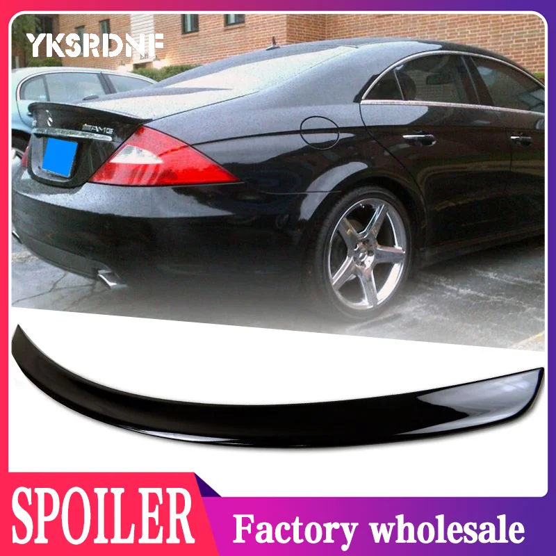 

2005–2010 для Mercedes Benz CLS W219 Coupe 2-дверный CLS350 CLS550 AMG стиль задний спойлер крыло багажника губа высокое качество ABS