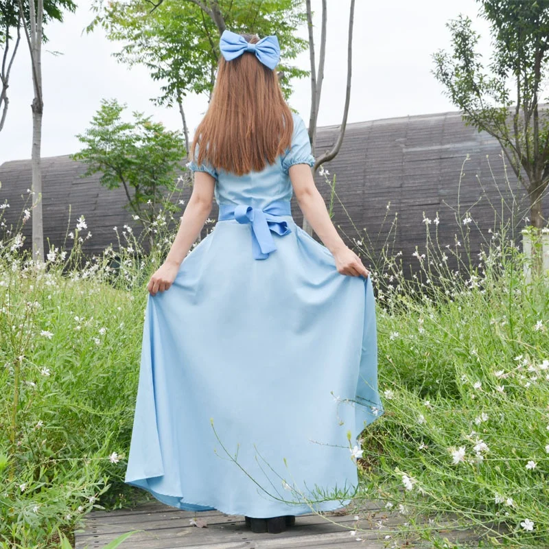 PeterPan Wendy lange rok Rachel cosplay kostuum Halloween kostuum traditionele dameskleding podiumprestatie outfit