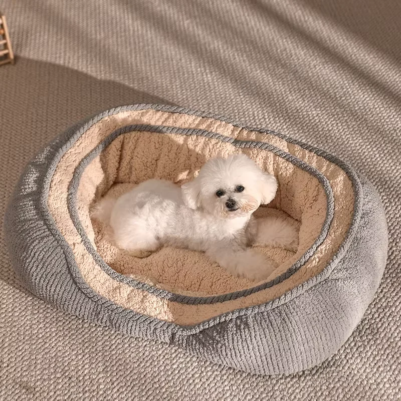 

Pet Dog Bed Sofa Deep Sleeping Beds for Small Medium Large Dogs Detachable Winter Warm Cushion Cat House Kennel Mat Pet Products