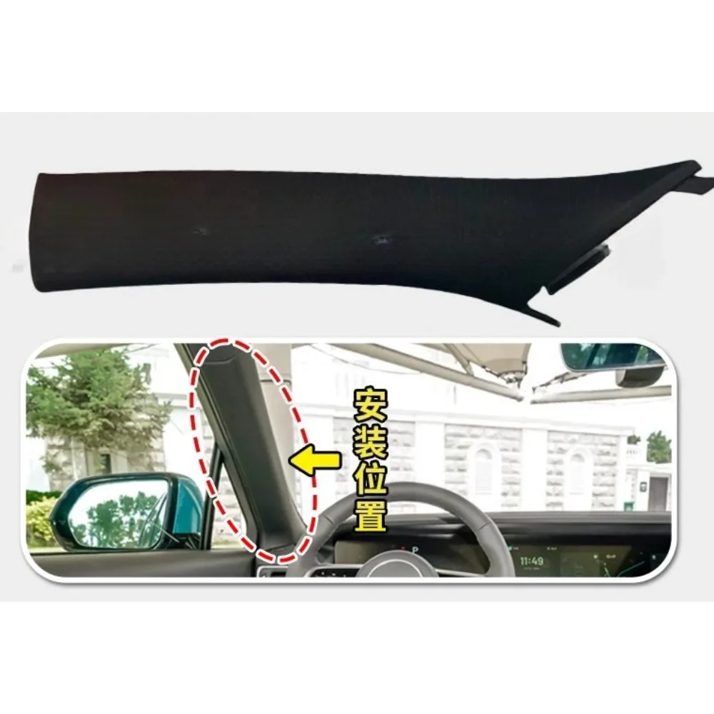 Brand New Energy Vehicle Components for Li Auto One L9 L8 L7 L6 Interior Accessories A-Pillar Windshield Trim Panels 1pc