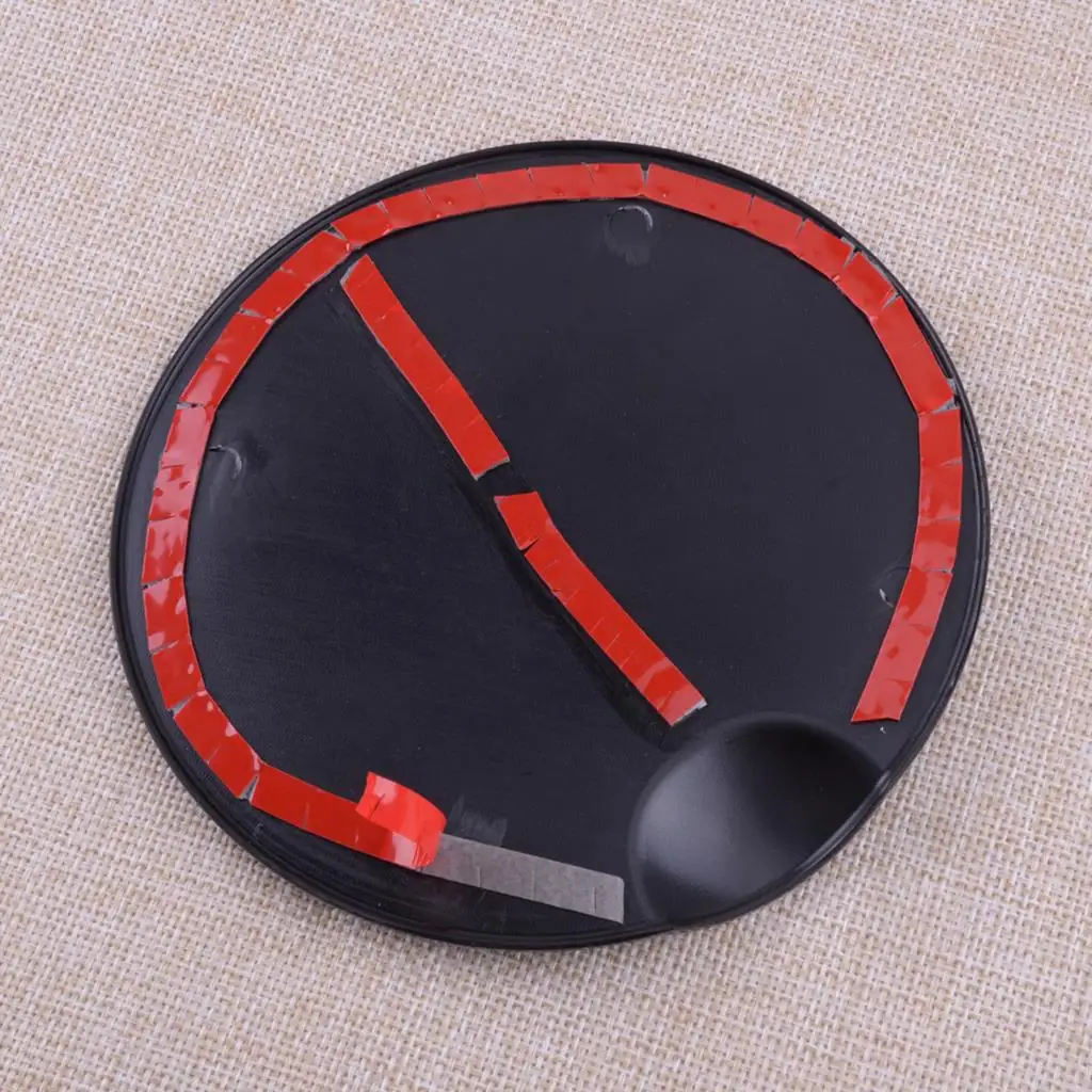 Car Door Gas Fuel Filler Cap Cover Trim Black ABS Fit For Ford F150 2009 2010 2011 2012 2013 2014