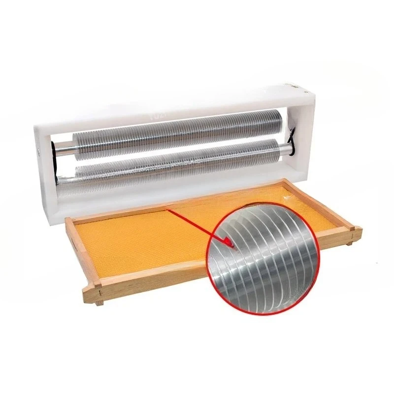 Double Roller Honey Uncapping Machine Uncap 30 Frame Uncapped 5 Mins Uncapper Machine Beekeeping Equipment