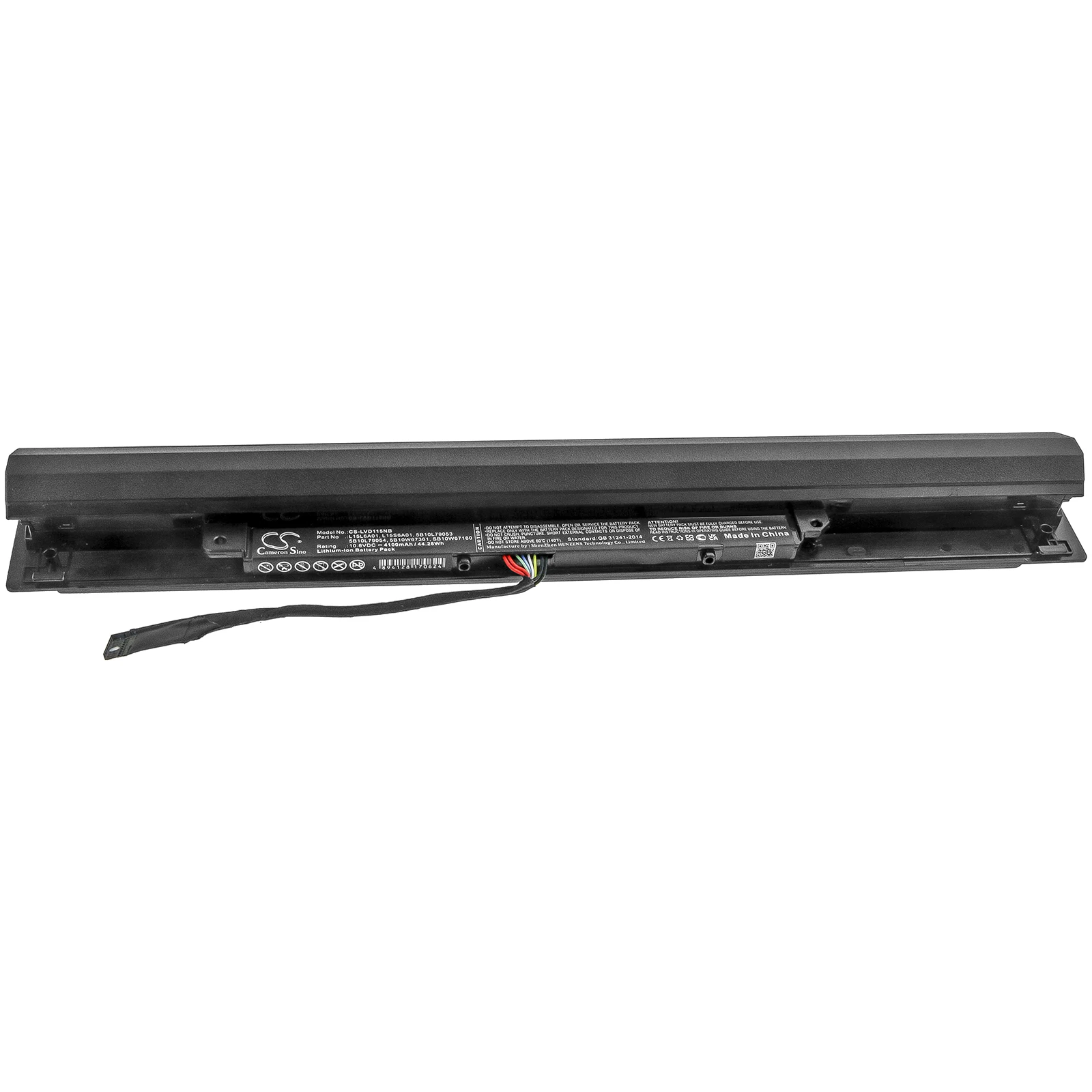 

Li-ion Notebook, Laptop Battery for Lenovo,10.8v,4100mAh,Ideapad 110-15ISK,5B10L79053 5B10L79054 L15L6A01 L15S6A01 SB10W67160