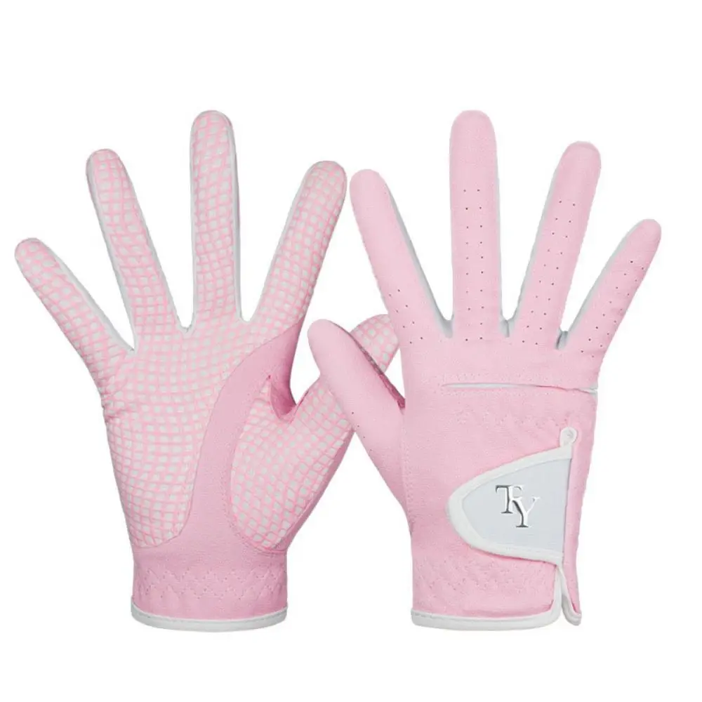 

Comfort Women's Golf Gloves Wear-resistant Soft Full Finger Sports Gloves Breathable Durable Golf Wear Gloves Palm Protection