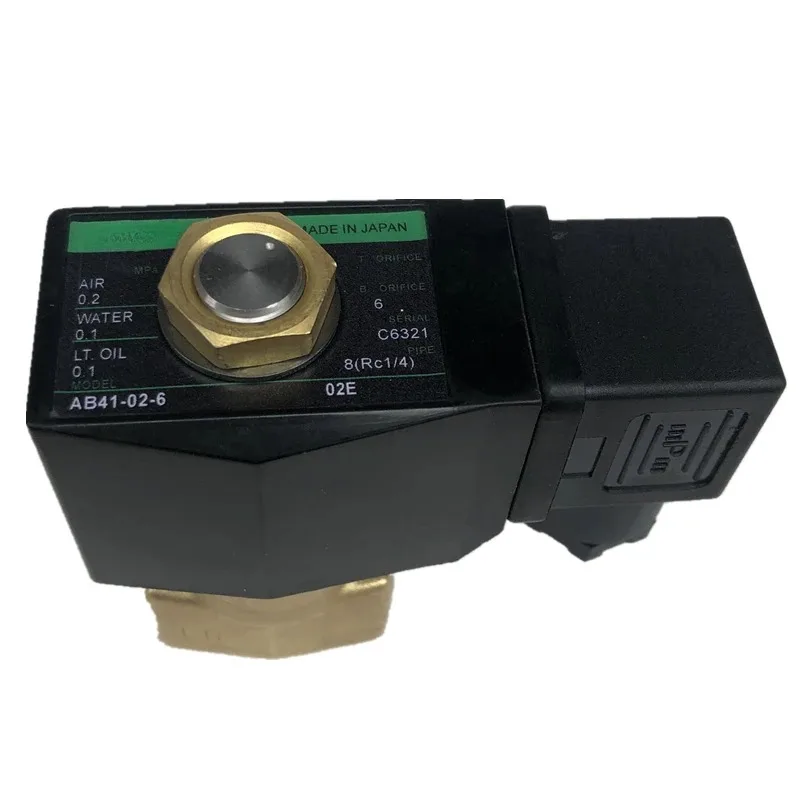 Pneumatic solenoid valve AB41-02/04/03-2/3/4/5/6 Two-way waterDC24V AC220V