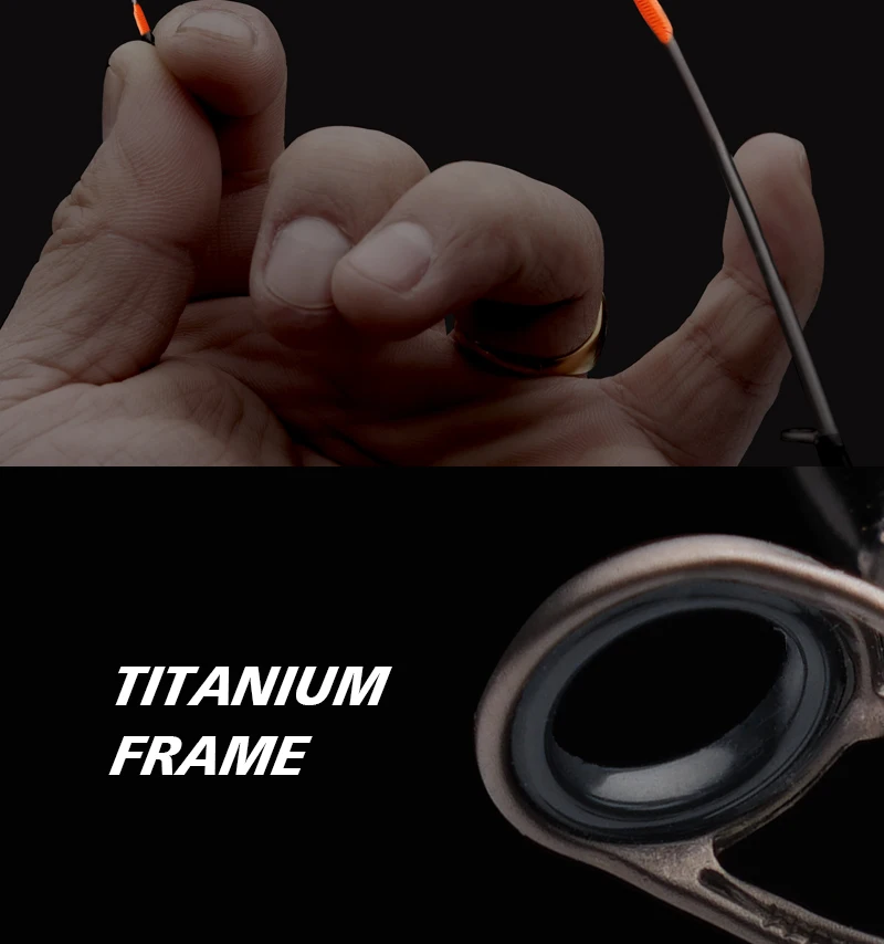 PURELURE Tripod AIR IIDAKO Tintenfisch-Angelrute 150m/160m M/MH Titan-Spitze Casting-Rute für Bootsangeln mit Netzdesign – Detail 7