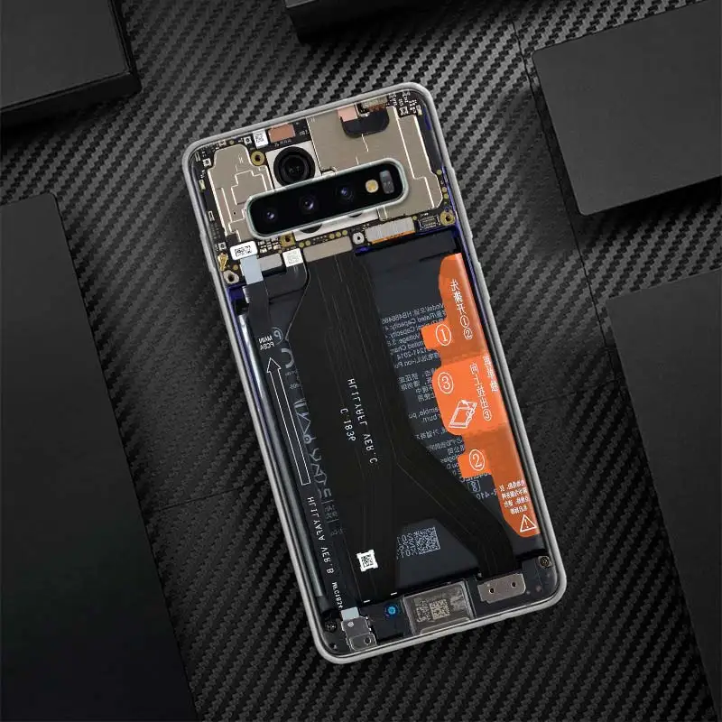 Motherboard Circuit Inside Electronics Silicon Phone Case For Samsung Galaxy M21 M30S M31 M51 M32 M52 M12 Note 8 9 10 Lite 20 Ul