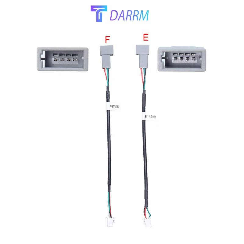 4-pinowy oryginalny konwerter USB Adapter kabla do samochodu Android dla KX3 -USB/Citroen/Peugeot USB