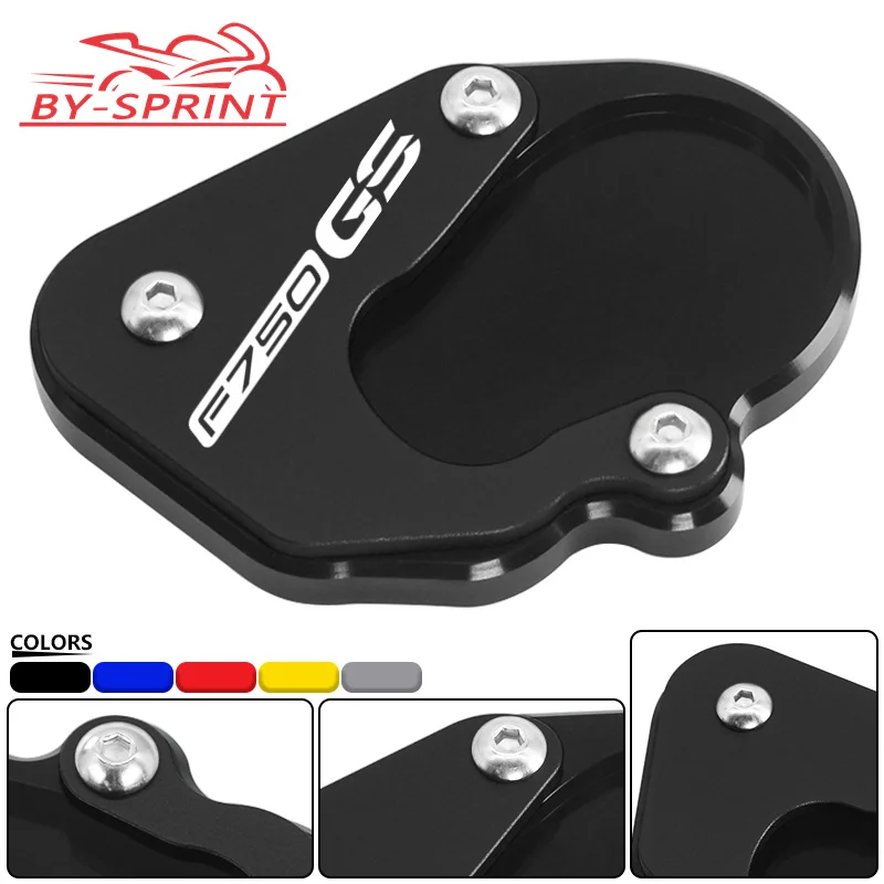 

For F750GS F850GS F750 GS F850 GS 2018-2021 2022 2023 2024 Motorcycle Foot Kickstand Side Stand Enlarge Plate Extension Pad