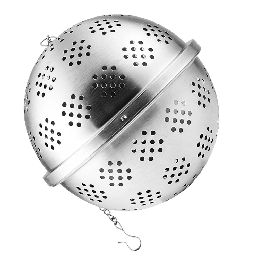 

Stainless Steel Ball Strainer Spice Filter Infuser Perforated Tea Filter Metal Sieve For Tea Leaves Kitchen Gadgets