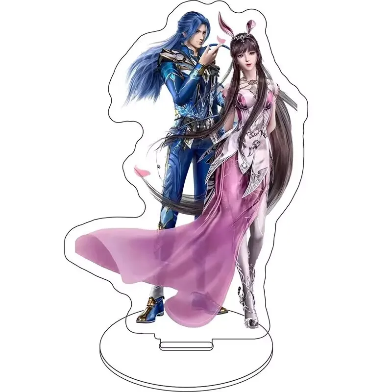 "" معركة من خلال السماء" و"تانغ سان شياوو تشو تشو تشينغ" حامل أكريليك ورسوم متحركة كهدية للأصدقاء