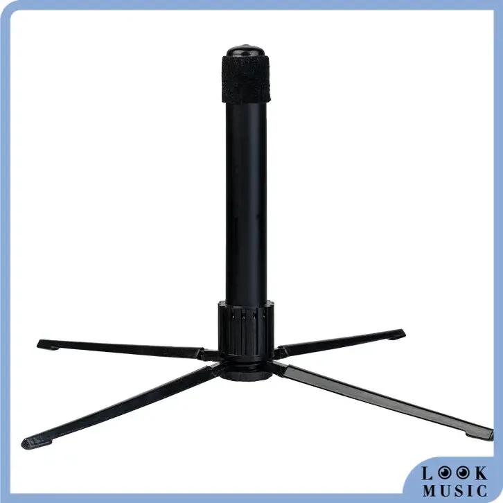 Flute Stand/Clarinet Stand Portable Tripod Stand Holder With 4 Durable Metal Legs Holds Flute Stably Woowind Accessories